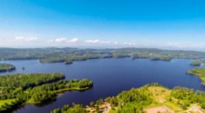 Im See Bunn in Schweden auf Zander, Hecht & Barsch Angeln.