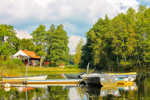 Unser großes Ferienhaus Sjövillan in Schweden am See für 2 Familien oder große Gruppen.