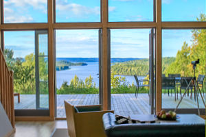 Schweden Ferienhaus in Alleinlage mit grandiosen Seeblick.