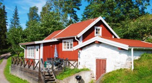 Ferienhaus in Schweden fr Angelreisen auf Zander am See Bunn mit Sauna.